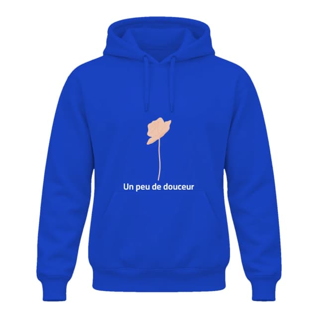 Hoodie — Feuille rosée